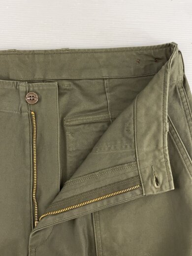 商品画像：ベイカーパンツ/ボトム/32/コットン/KHK/無地 3