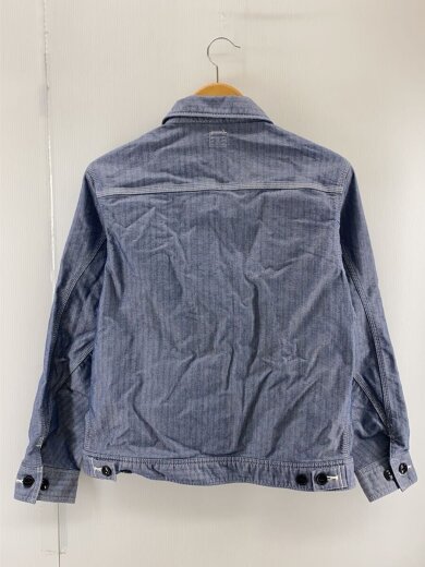 商品画像：ジャケット/L/コットン/BLU/ヘリンボーン 2