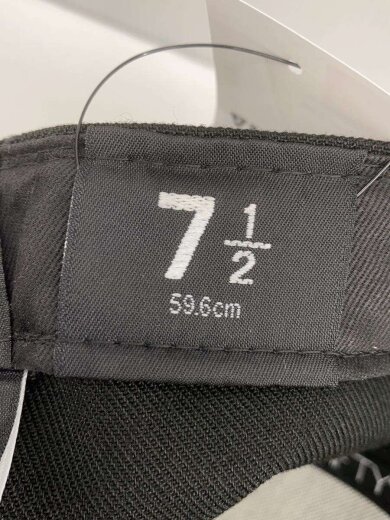 商品画像：キャップ/7 1/2/ポリエステル/BLK/メンズ 6