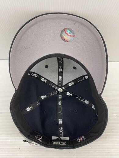 商品画像：キャップ/7 1/2/ポリエステル/NVY/メンズ 4