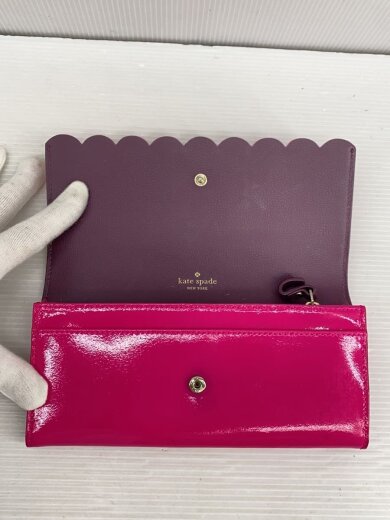 商品画像：長財布/エナメル/PNK/レディース 4