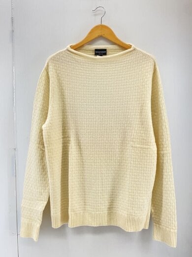 商品画像：カシミア混/ニット・セーター(厚手)/XXL/ウール/CRM 1