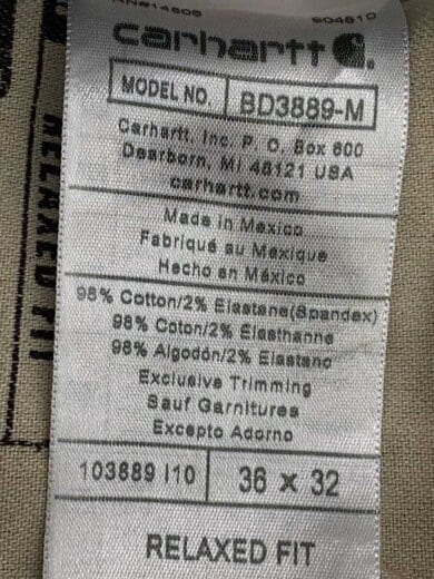 商品画像：ボトム/36/コットン/IDG/BD3889-M 6