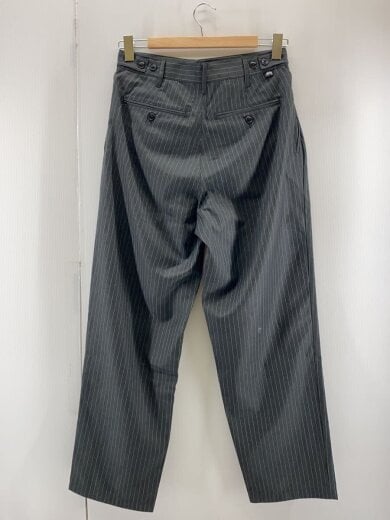商品画像：22SS/StripedVolumePleatedTrouser/ボトム/28/ポリエステル/GRY/ストライプ// 2