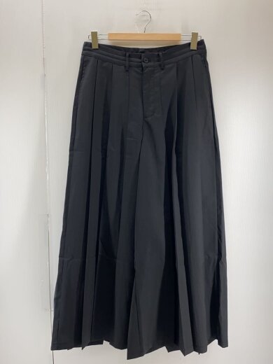 商品画像：26SS/tuck pleats hakama pants/ボトム/2/ポリエステル/BLK/ 1