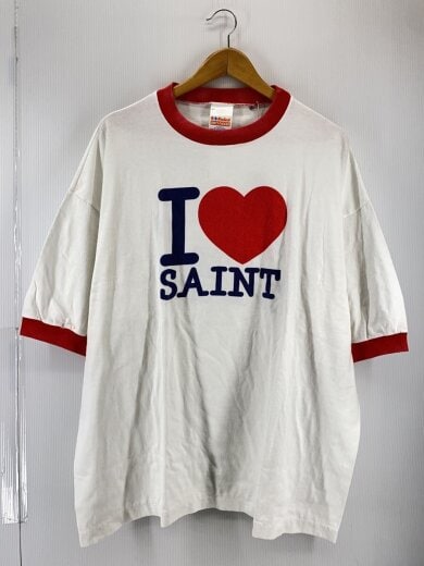 商品画像：26SS/I LOVE SAINT_SS T-SHIRT//XXL/コットン/WHT/ 1