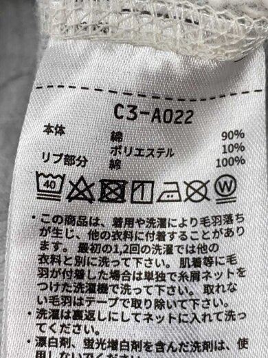 商品画像：復刻/単色タグ/スウェット/XL/コットン/GRY/裏起毛// 4