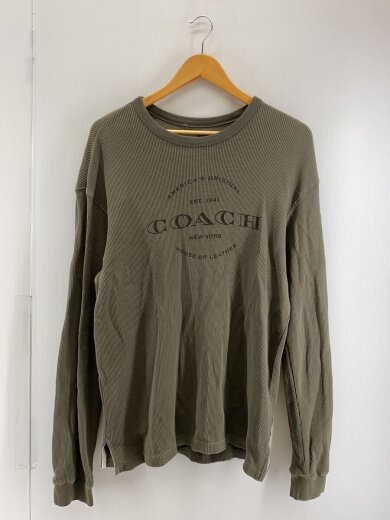 商品画像：サーマル長袖Tシャツ/M/コットン/KHK// 1