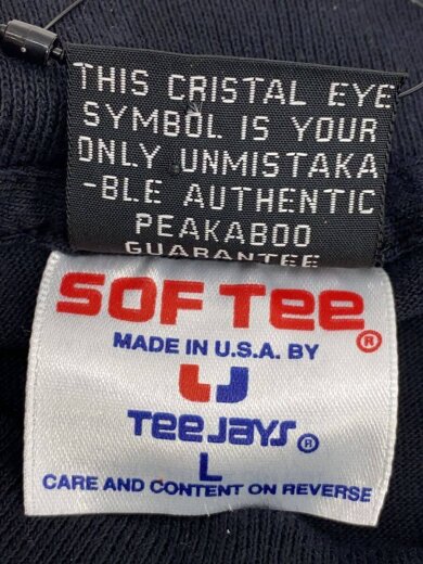 商品画像：90S/PEAKABOO/USA製/Tシャツ/L/コットン/BLK// 4