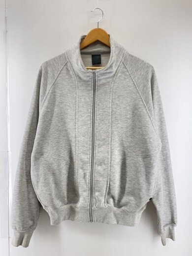 商品画像：ジップパーカー/L/コットン/GRY/BE-55122// 1