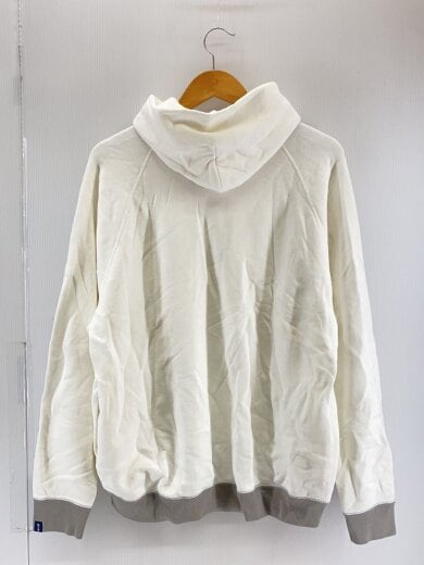 商品画像：HALF ZIP SWEAT HOODY/パーカー/1/コットン/WHT/gu201-70171b 2