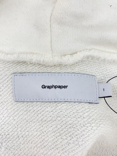 商品画像：HALF ZIP SWEAT HOODY/パーカー/1/コットン/WHT/gu201-70171b 3