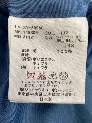 商品画像：スーツ/SIZE170/--/ウール/BLU/ストライプ 5