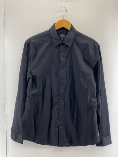 商品画像：長袖シャツ/M/コットン/BLK/3RZC03 ZNAUZ 1