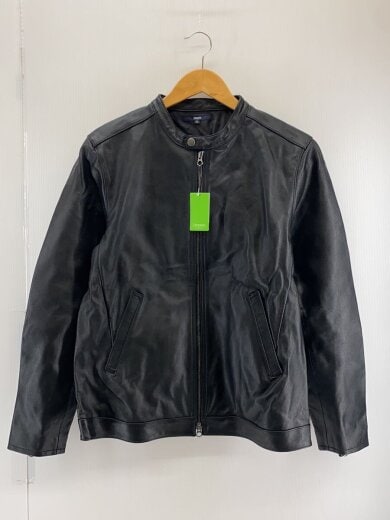 商品画像：レザージャケット・ブルゾン/XL/羊革/BLK 1