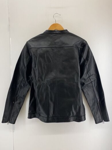 商品画像：レザージャケット・ブルゾン/XL/羊革/BLK 2