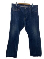 岡山児島産/ストレートパンツ/46/デニム/IDG/無地