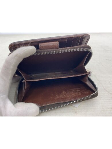 商品画像：2つ折り財布/レザー/BRW/メンズ 5