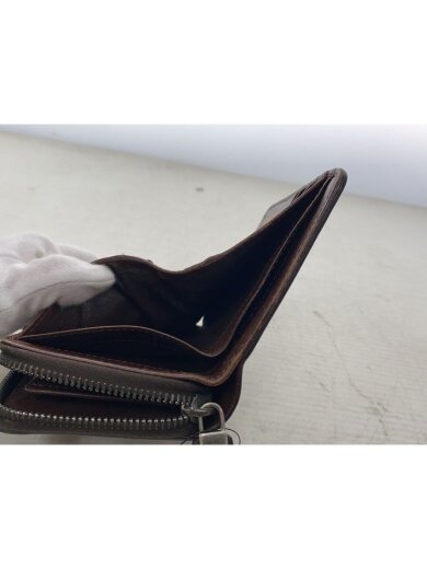 商品画像：2つ折り財布/レザー/BRW/メンズ 6