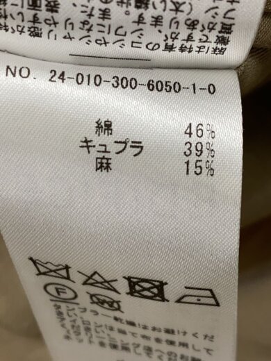 商品画像：テーラードジャケット/M/コットン/KHK/無地/24-010-300-1-0 5