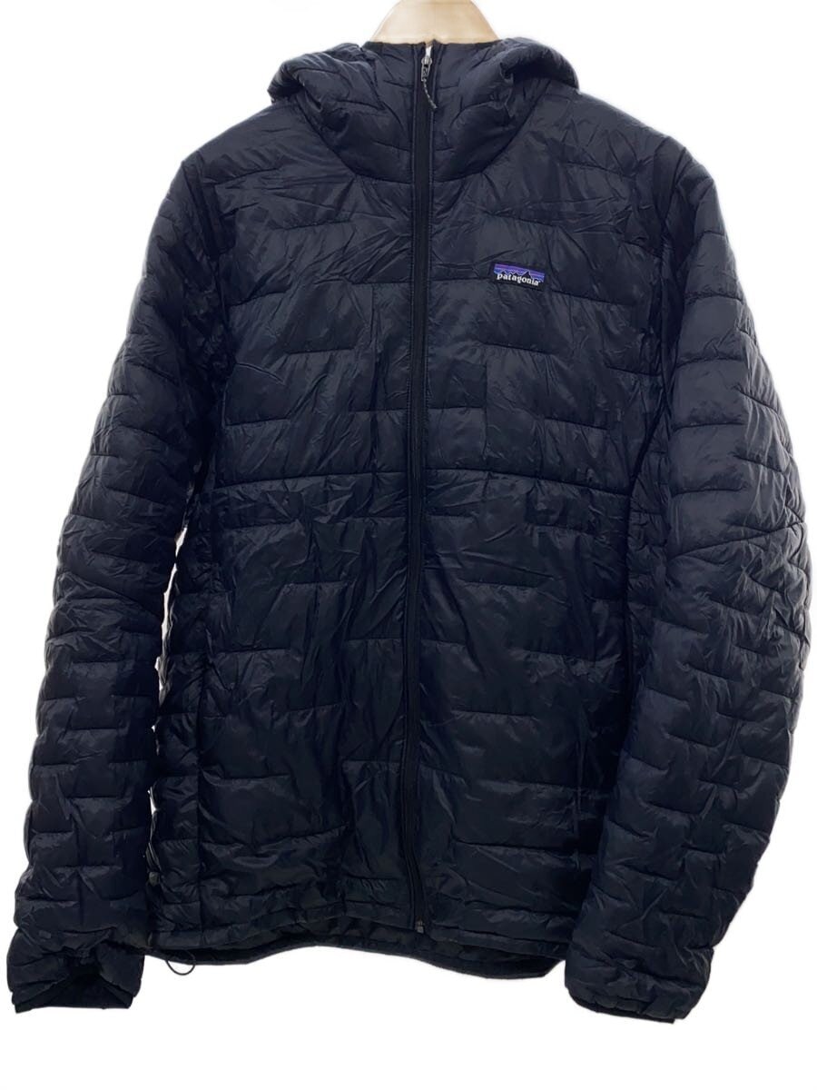 patagonia / ダウンジャケット/L/ポリエステル/BLK/無地/84031FA23