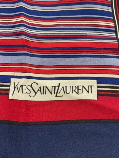 商品画像：ストール/シルク/RED/ストライプ/レディース 2