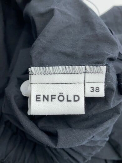 商品画像：24SSロングスカート/38/コットン/BLK/300HS131-1640 4