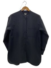 SEERSUCKER OVERSHIRT/M/ポリエステル/GRY