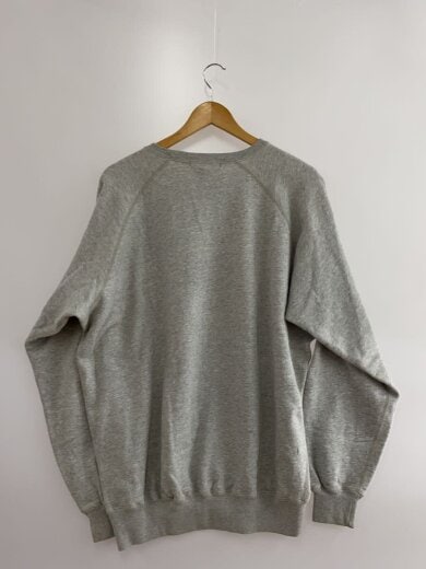 商品画像：スウェット/L/コットン/GRY/無地/M010-0001 2