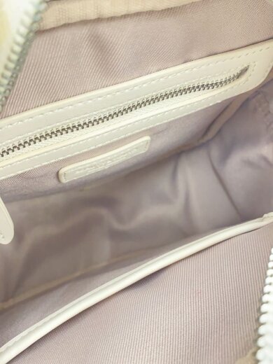 商品画像：ショルダーバッグ/フェイクレザー/WHT 6