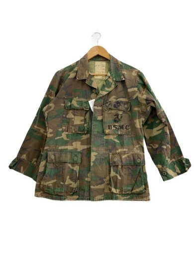 商品画像：ミリタリージャケット/--/コットン/GRN/カモフラ 1