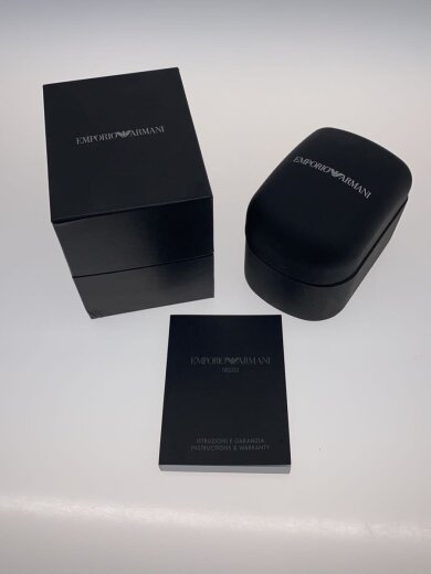 商品画像：クォーツ腕時計/アナログ/ステンレス/BLK/BLK/ar-2453 6