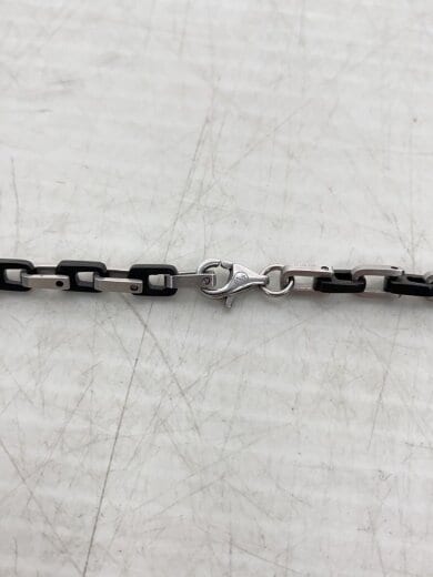 商品画像：スカルネックレス/ネックレス/ステンレス/SLV/トップ有/メンズ 3