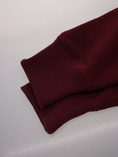 商品画像：SQUARE LOGO FULL ZIP_スクエアロゴフルジップ/XL/ポリエステル/BRD 5