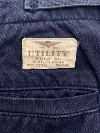 商品画像：ショートパンツ/36/コットン/NVY/無地/W-669 4