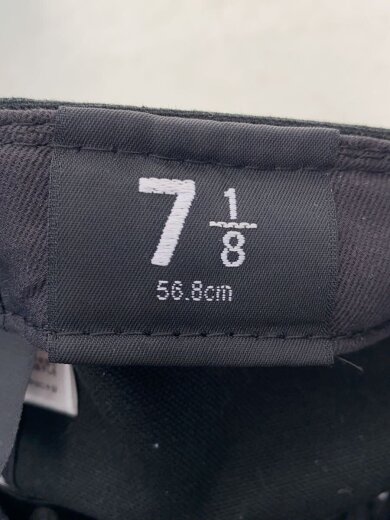 商品画像：キャップ/7 1/8/コットン/BLK/メンズ 7