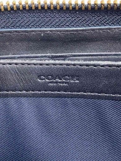 商品画像：長財布/レザー/NVY/無地/レディース// 3