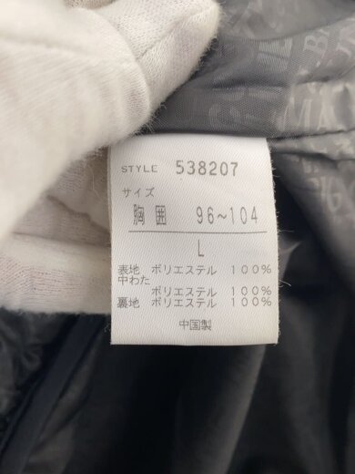 商品画像：ジャケット/L/ポリエステル/BLK/538207 4