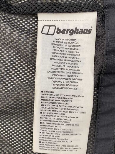 商品画像：ナイロンジャケット/L/ゴアテックス/BLK/無地/4A000671-0 5