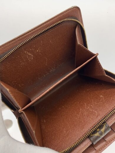 商品画像：ポルト・パピエ・ジップ_モノグラム・キャンバス/PVC/BRW/レディース 5