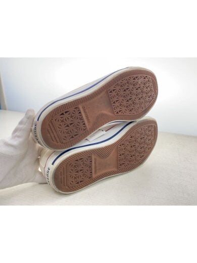 商品画像：ローカットスニーカー/24cm/WHT/キャンバス/32765143 4