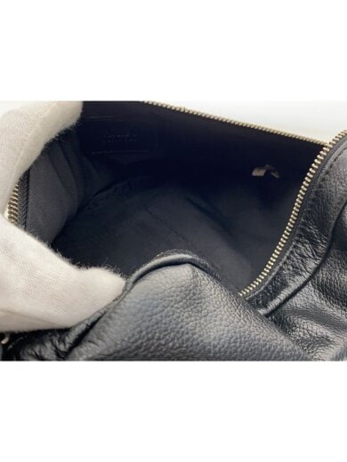 商品画像：ショルダーバッグ/レザー/BLK/無地 6