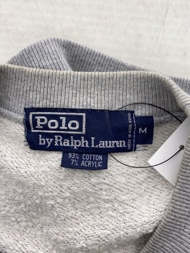 商品画像：90sポロベアースウェット/M/コットン/GRY 3