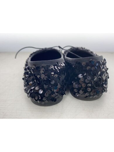 商品画像：スパンコールフラットパンプス/37/BLK 6