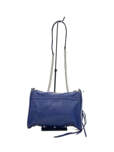 商品画像：ショルダーバッグ/レザー/BLU/無地 1