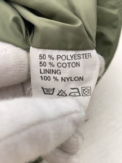 商品画像：キルティングジャケット/L/ナイロン/GRN/無地 4