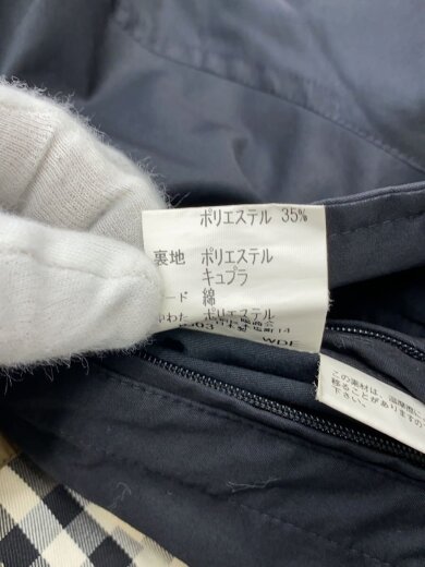 商品画像：ステンカラーコート/L/コットン/BLK/無地/BBN22-722-29/ダウンライナー付// 5