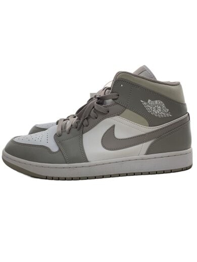 商品画像：AIR JORDAN 1 MID_エア ジョーダン 1 ミッド/30cm/GRY 1