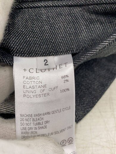 商品画像：+CLOTHET/テーラードジャケット/2/コットン/CLG-40009 4