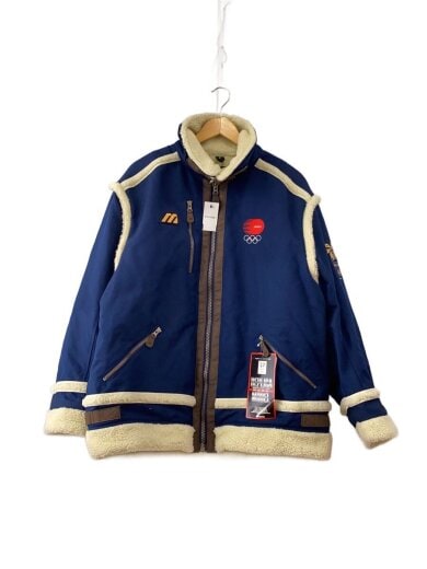 商品画像：NAGANO/ジャケット/--/コットン/NVY/総柄/長野オリンピック// 1
